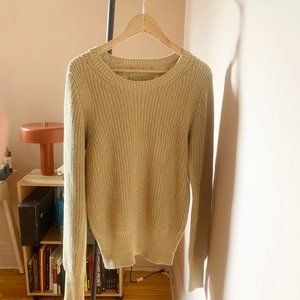 Burberry cotton & silk knit sweater - mens medium